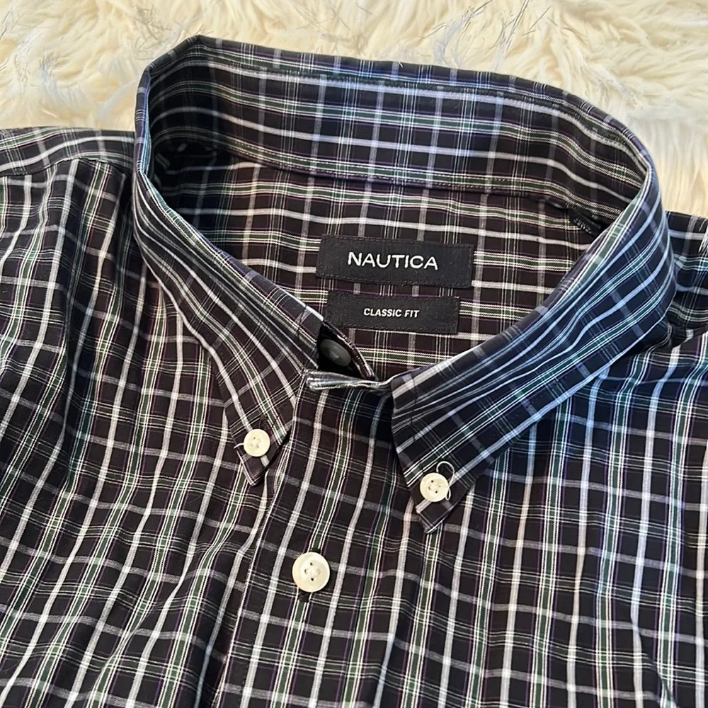 Nautica casual button down shirt